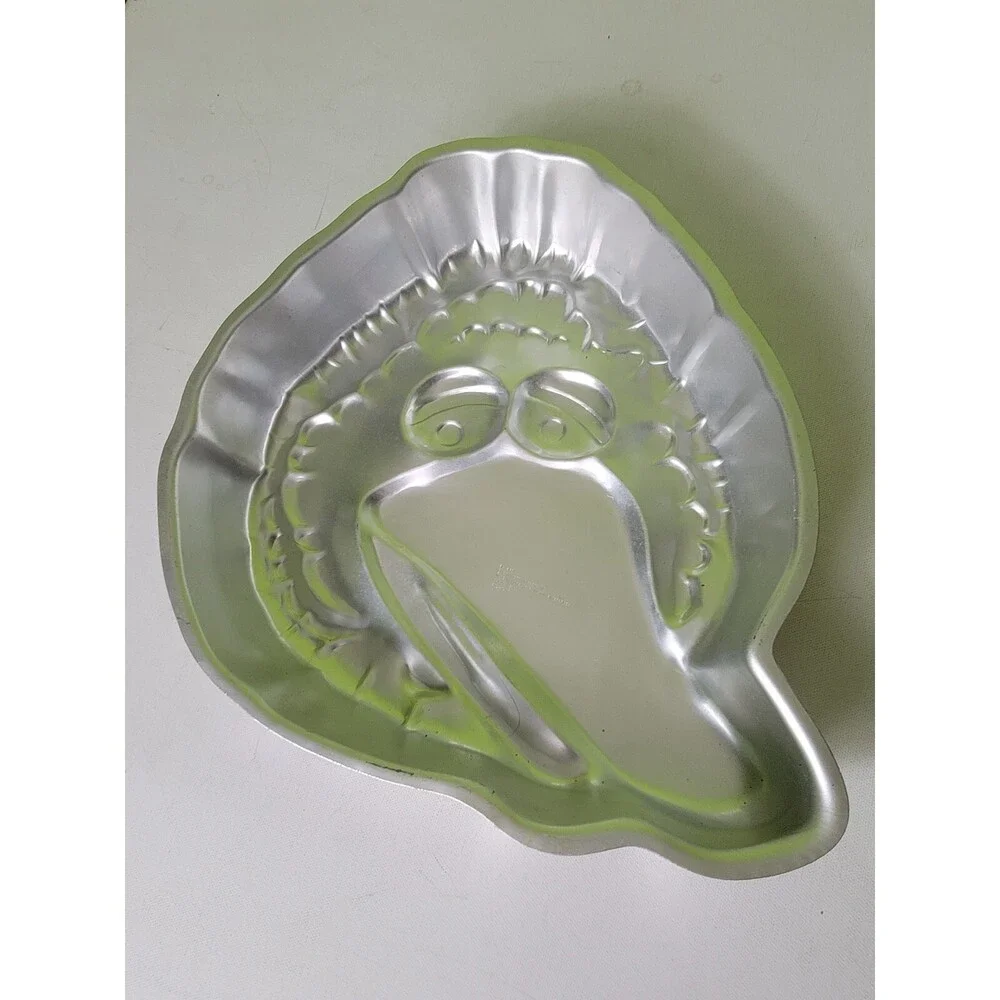 Vintage Wilton BIG BIRD HEAD Sesame Street Muppets Cake Pan Mold Birthday 1970s